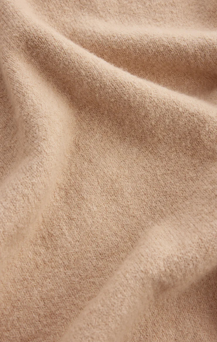 Z SUPPLY CIRRUS COZY SWEATER - MACAROON