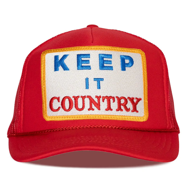 KEEP IT COUNTRY HAT - RED