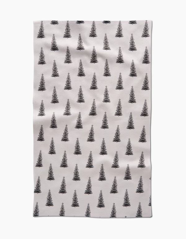GEOMETRY KITCHEN TEA TOWELS - ALPINE FOREST