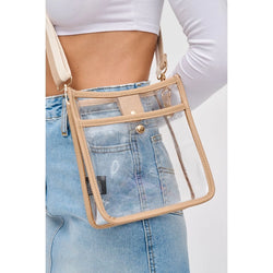 CLEAR STADIUM EVENT CROSSBODY -  NUDE