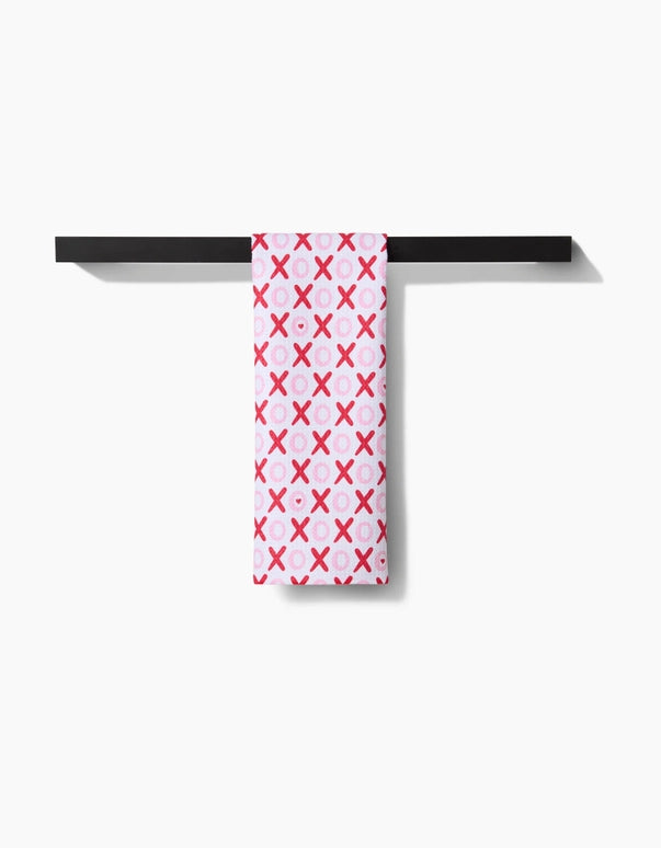 GEOMETRY KITCHEN TEA TOWELS - XOXO