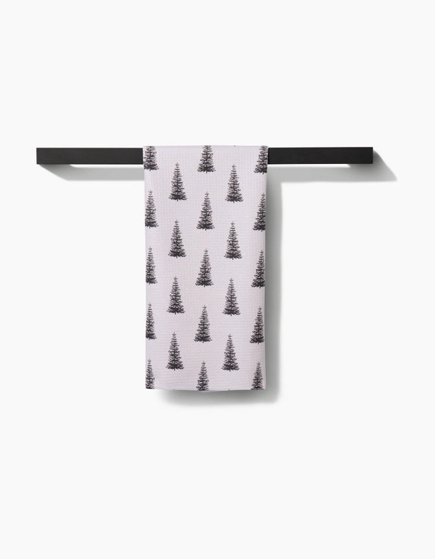 GEOMETRY KITCHEN TEA TOWELS - ALPINE FOREST