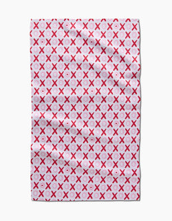 GEOMETRY KITCHEN TEA TOWELS - XOXO