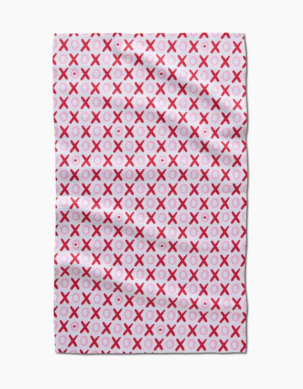 GEOMETRY KITCHEN TEA TOWELS - XOXO