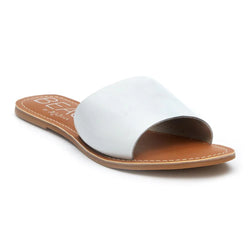 CABANA SLIDE SANDAL - WHITE