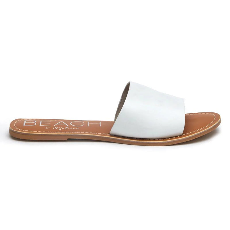 CABANA SLIDE SANDAL - WHITE