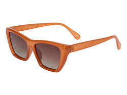 I-SEA CATE SUNGLASSES -  APRICOT/BROWN POLARIZED LENS