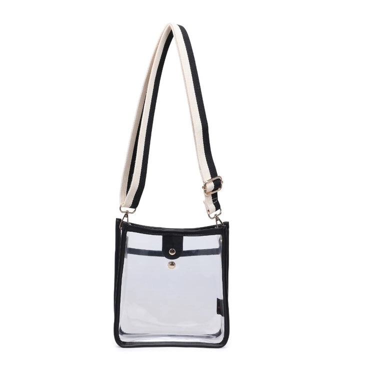 CLEAR STADIUM EVENT CROSSBODY -  BLACK