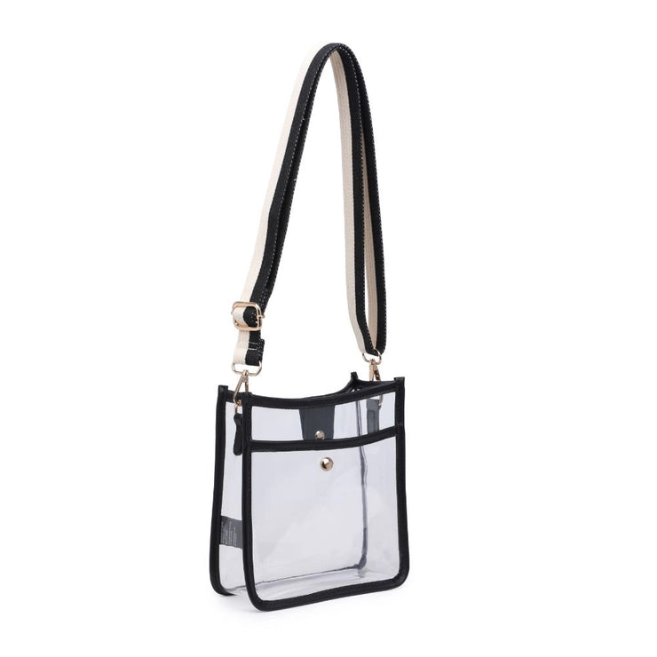 CLEAR STADIUM EVENT CROSSBODY -  BLACK