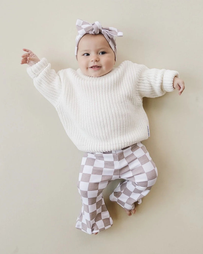 CHUNKY KNIT SWEATER - MILK