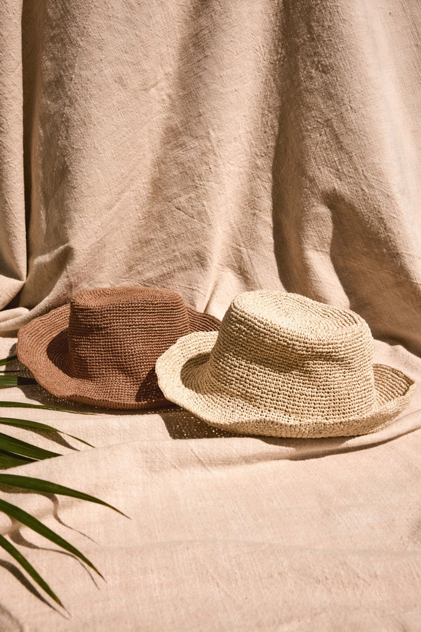 Z SUPPLY MIRA STRAW BUCKET HAT - NATURAL