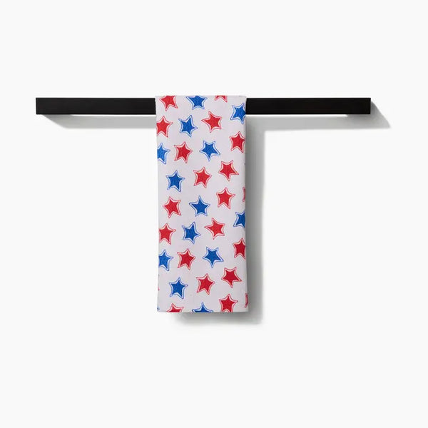 GEOMETRY KITCHEN TEA TOWELS - FUNKY STARS