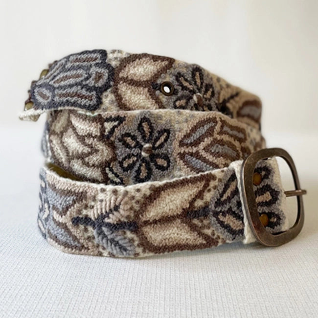 JENNY KRAUSS BELT - MONOCHROMATIC  CREAM
