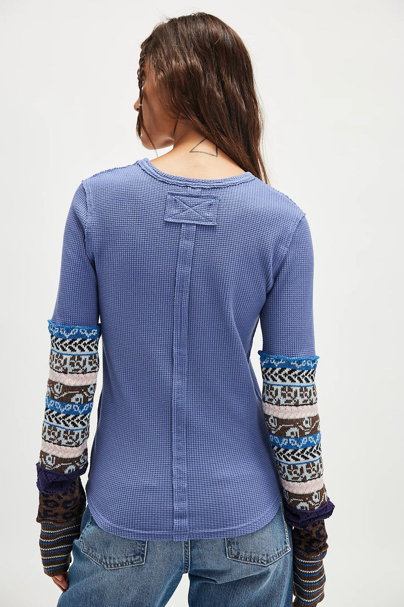 FREE PEOPLE ALL IN CUFF - INDIGO COMBO