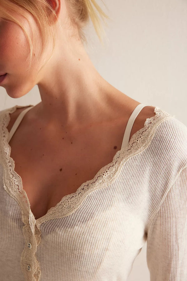 FREE PEOPLE BIG LOVE CARDI - IVORY