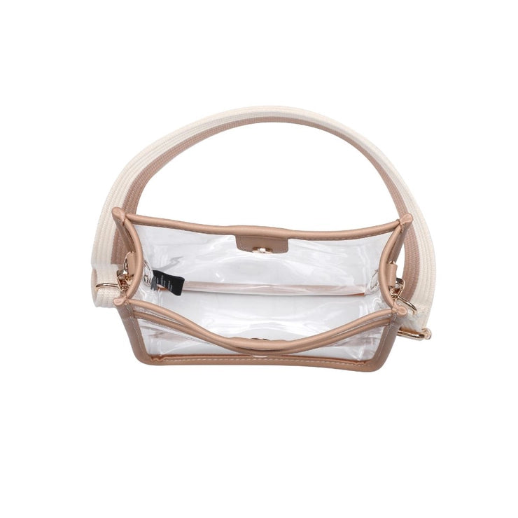 CLEAR STADIUM EVENT CROSSBODY -  NUDE