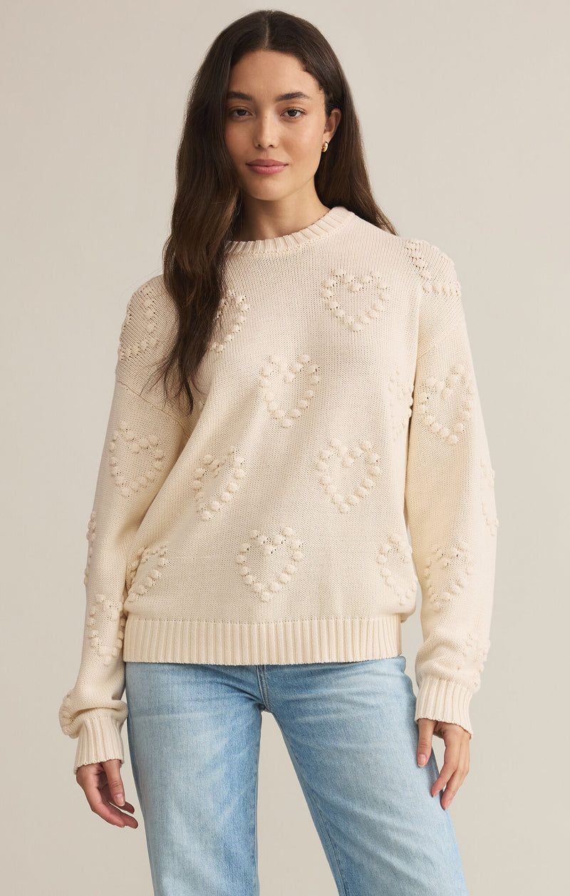 Z SUPPLY SWEET THING SWEATER - SANDSTONE