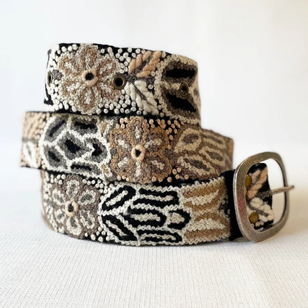 JENNY KRAUSS BELT - MONOCHROMATIC BLACK
