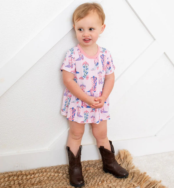 GIDDY UP BODY SUIT DRESS