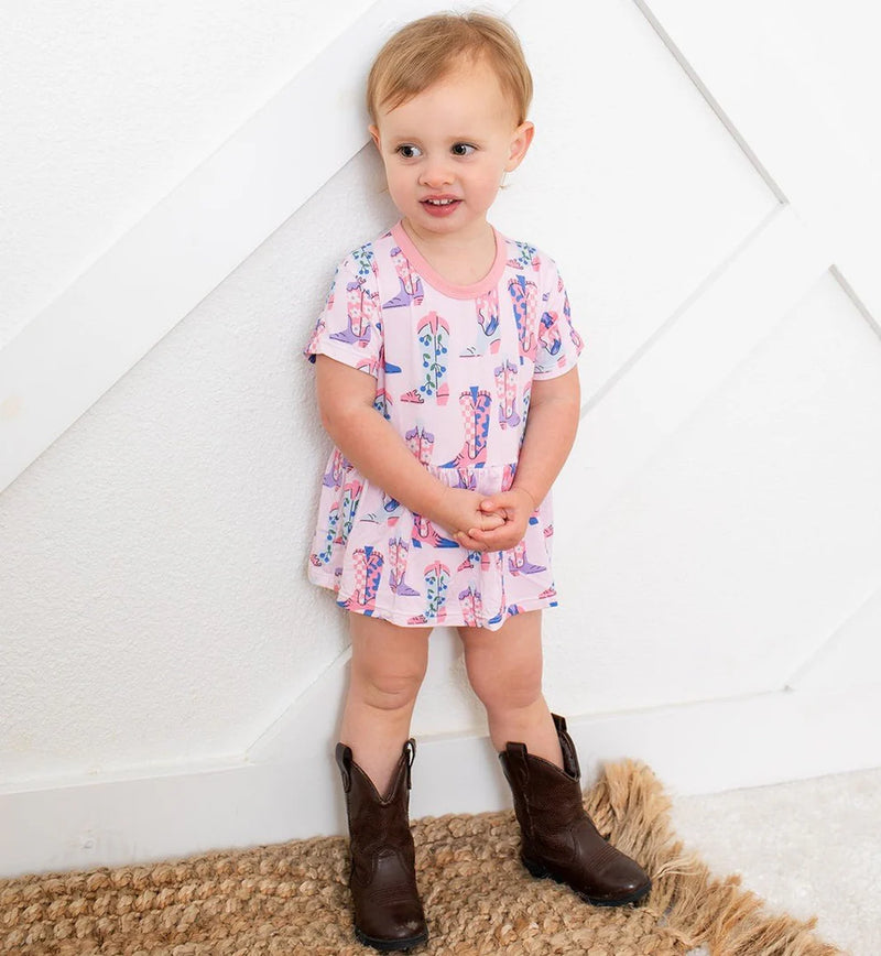 GIDDY UP BODY SUIT DRESS