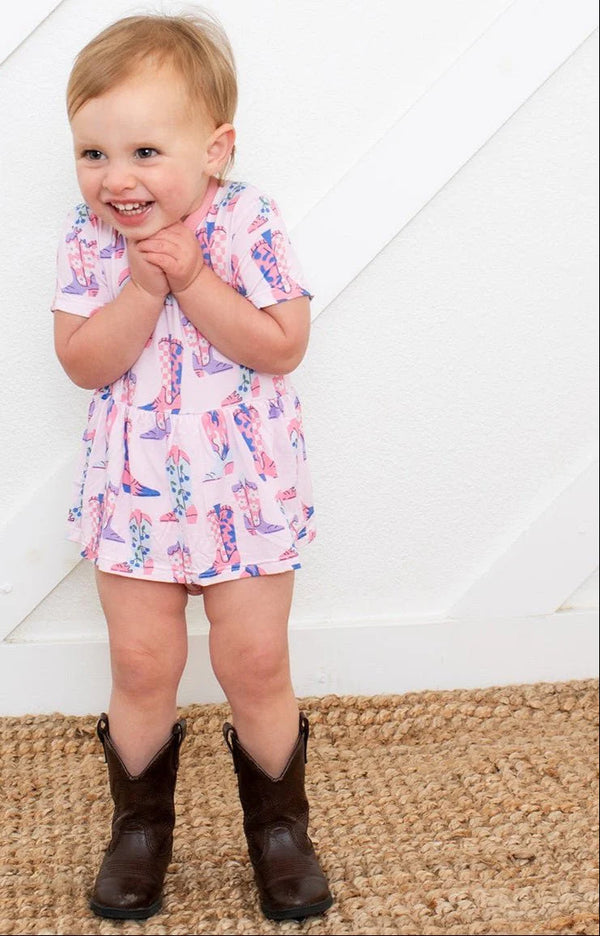 GIDDY UP BODY SUIT DRESS