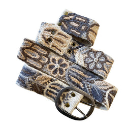 JENNY KRAUSS BELT - MONOCHROMATIC  CREAM