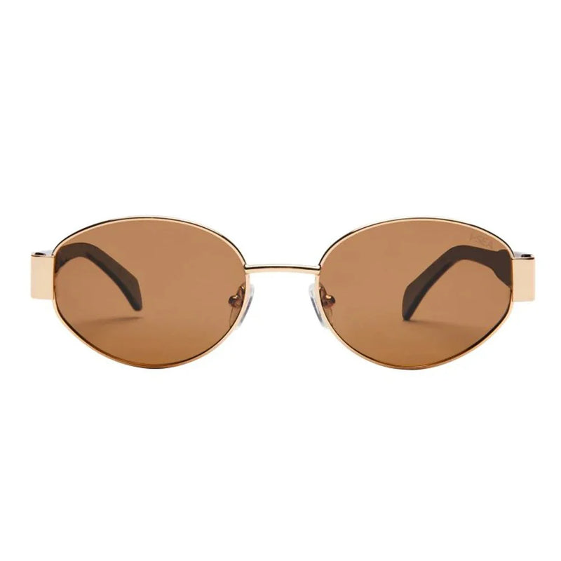 I-SEA LENNOX SUNGLASSES -  GOLD/BROWN POLARIZED LENS