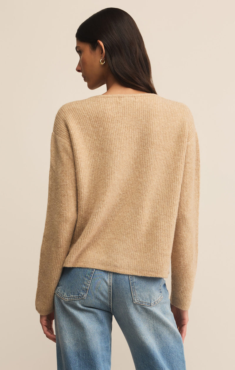 Z SUPPLY EMILE CARDIGAN - BISCUIT