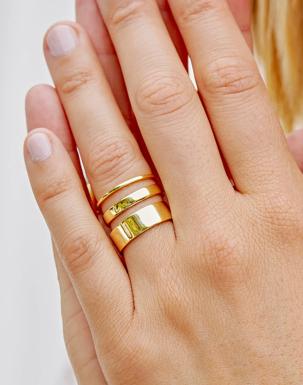 GORJANA ROSE RING SET - GOLD