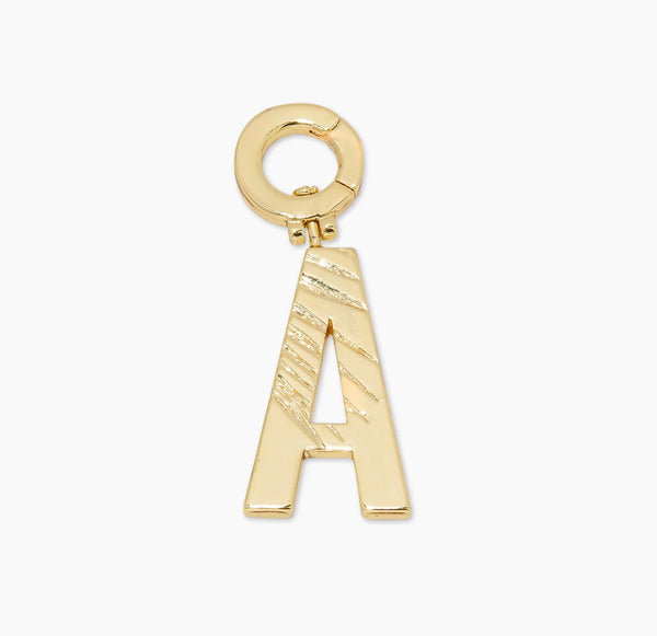 GORJANA ALPHABET PARKER CHARM - GOLD