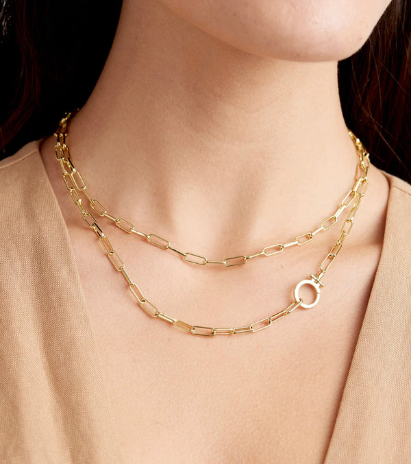 GORJANA PARKER WRAP NECKLACE - GOLD