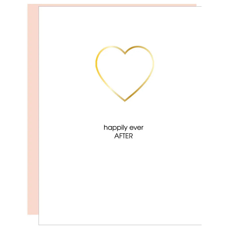 "HAPPILY EVER AFTER" GREETING CARD