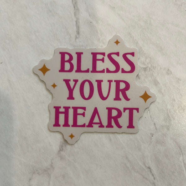 STICKERS NORTHWEST - BLESS YOUR HEART SPARKLES