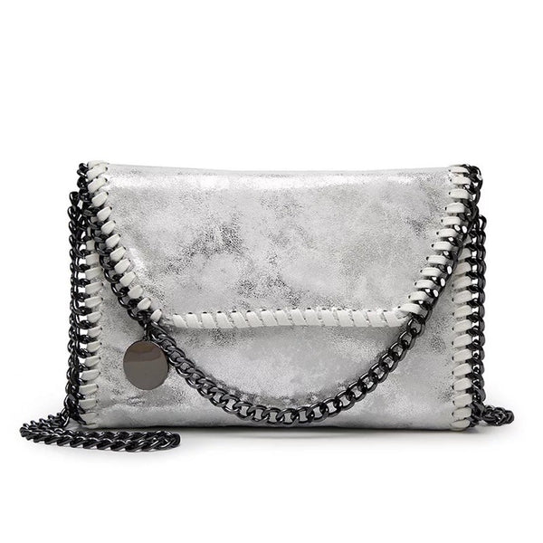 ULTRA SOFT VEGAN LEATHER CROSSBODY - WHITE