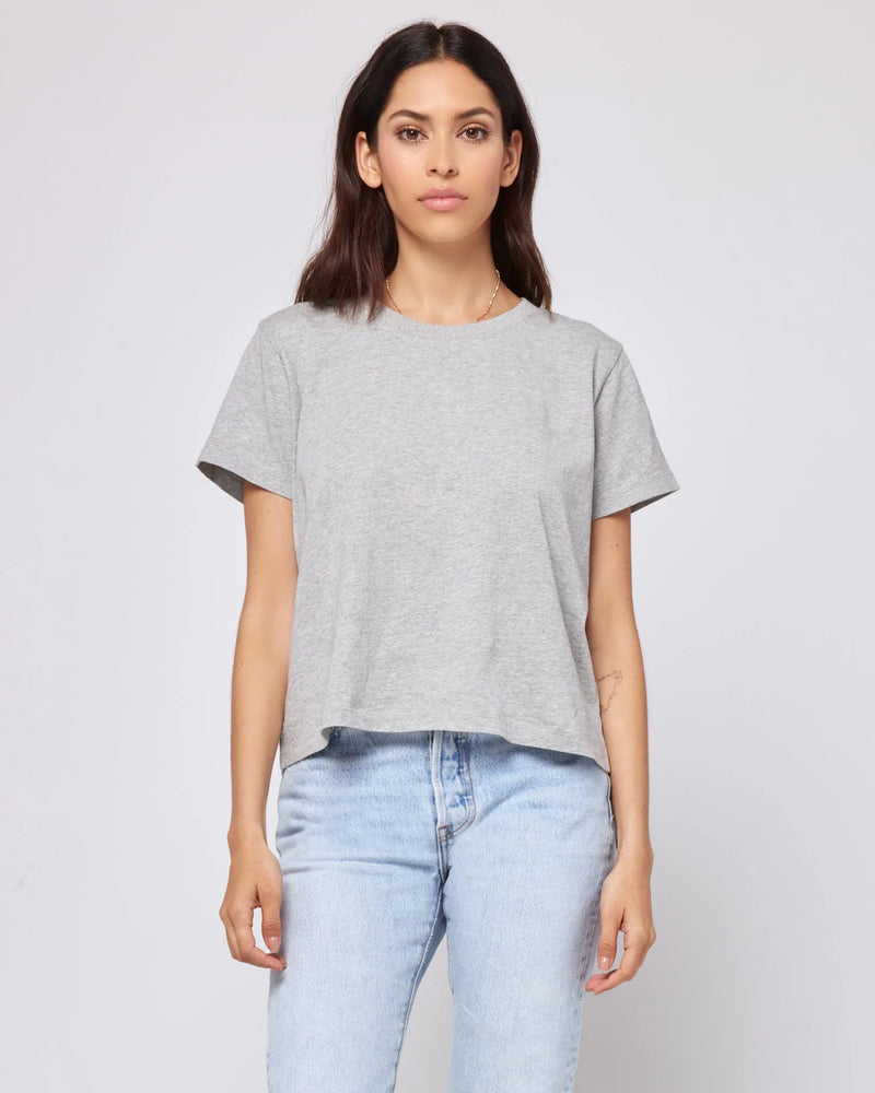 L SPACE ALL DAY TOP - HEATHER GREY