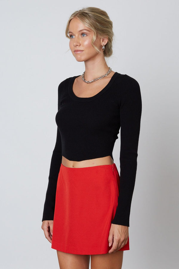 CLASSIC MINI SKIRT - RED